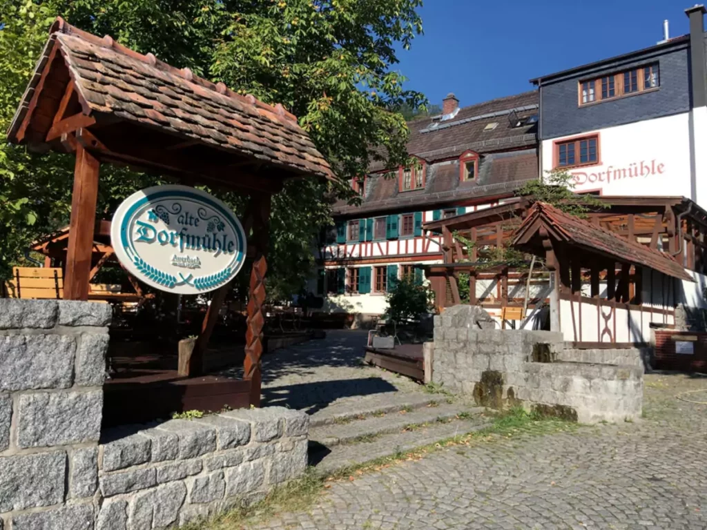 Alte Dorfmühle Auerbach - Regionales Genissen- Logo