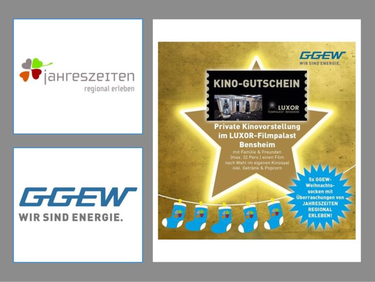 Weihnachts-Gewinnspiel von Jahreszeiten regional erleben und GGEW Bensheim