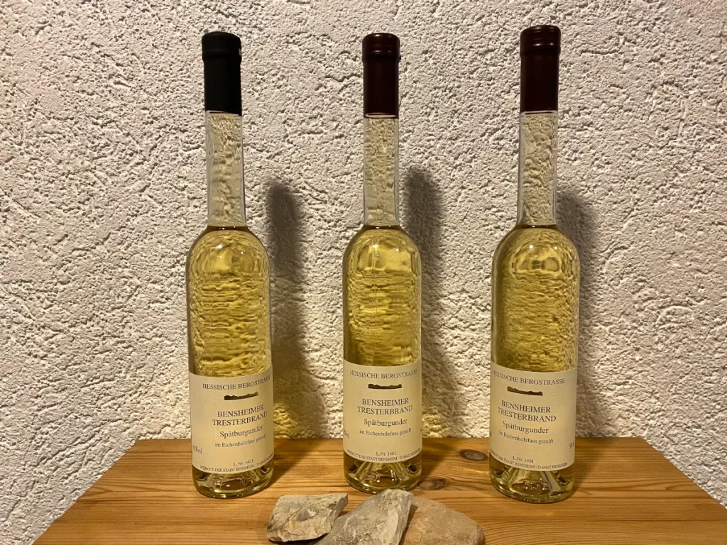 Weingut der Stadt Bensheim - Produkt - Bensheimer Tresterbrand