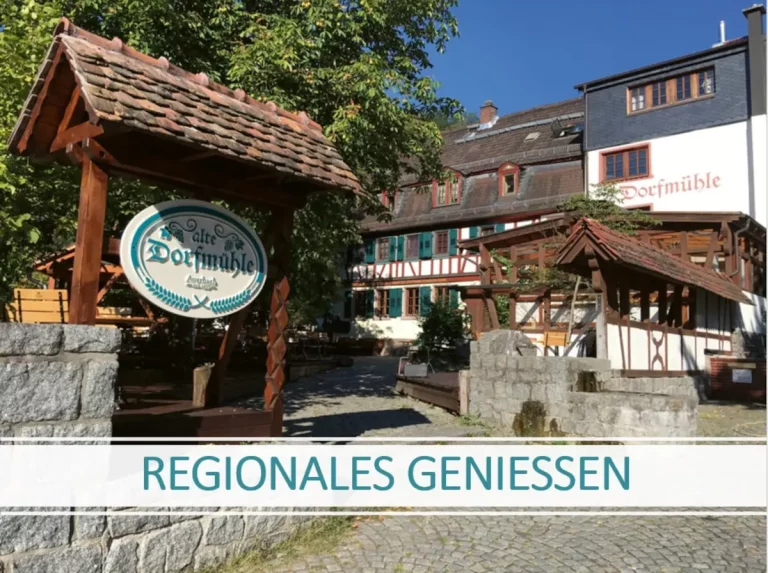 Alte Dorfmühle Auerbach - Regionales Geniessen