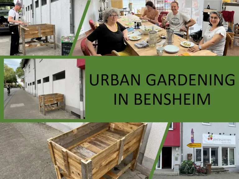 Genial Regional Verein - Urban Gardening in Bensheim - Jahreszeiten regional erleben