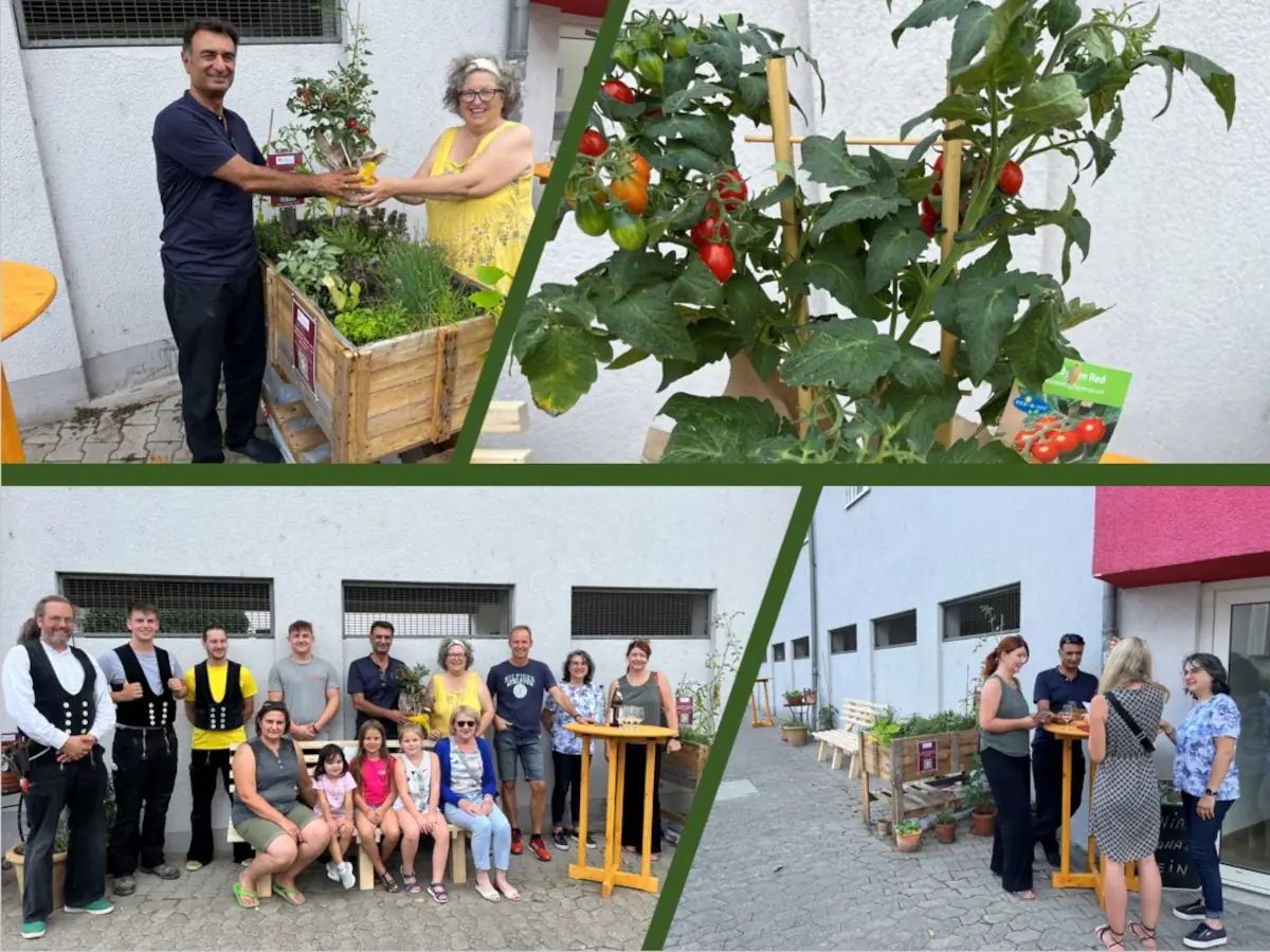 Genial Regional Verein - Urban Gardening in Bensheim - Jahreszeiten regional erleben - 21 JULI 2022 - Statdrat Adil Oyan