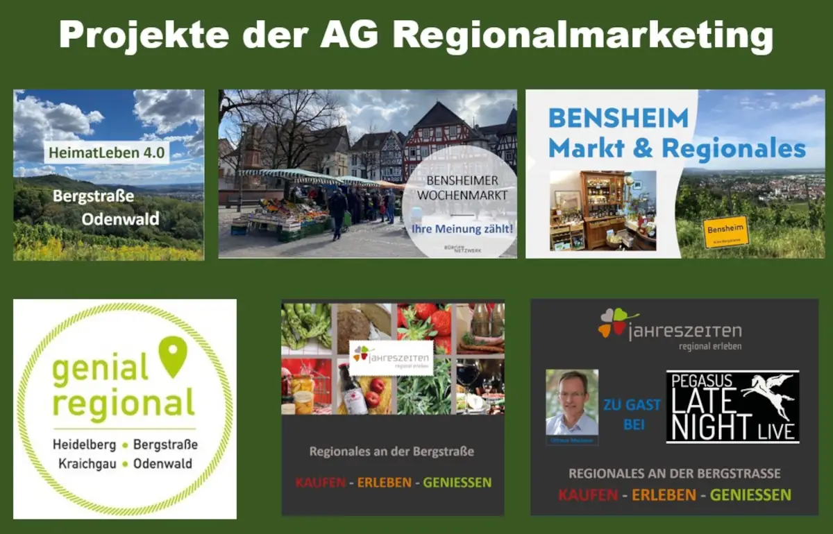 HeimatLeben 4.0 Bergstraße Odenwald - Projekte - Regionalmarketing