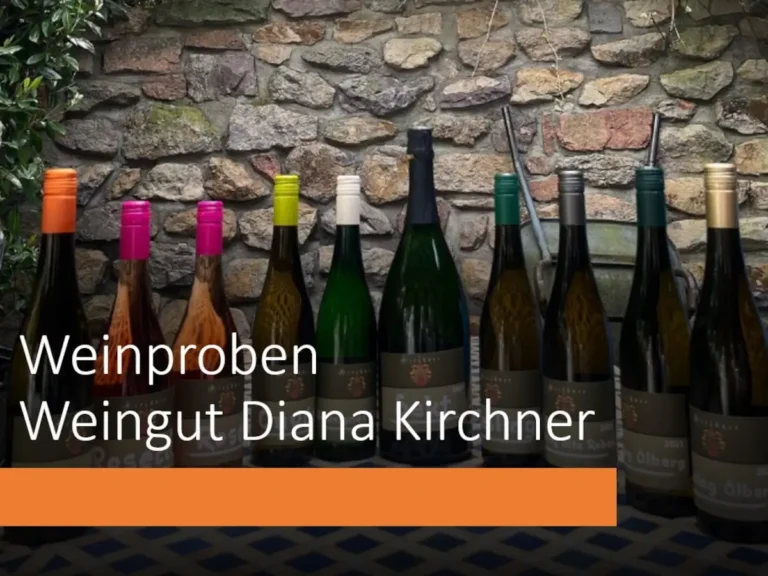 Weinprobe im Weingut Diana Kirchner