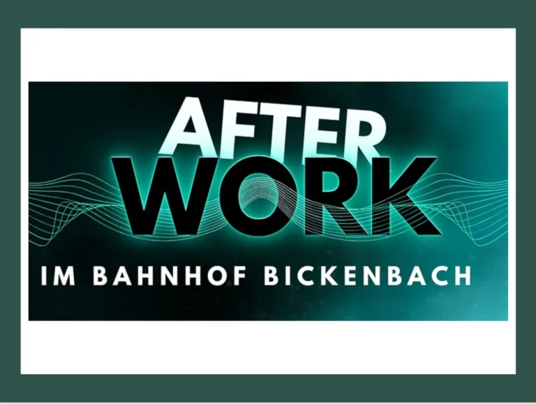 After-Work Event im Bahnhof Bickenbach
