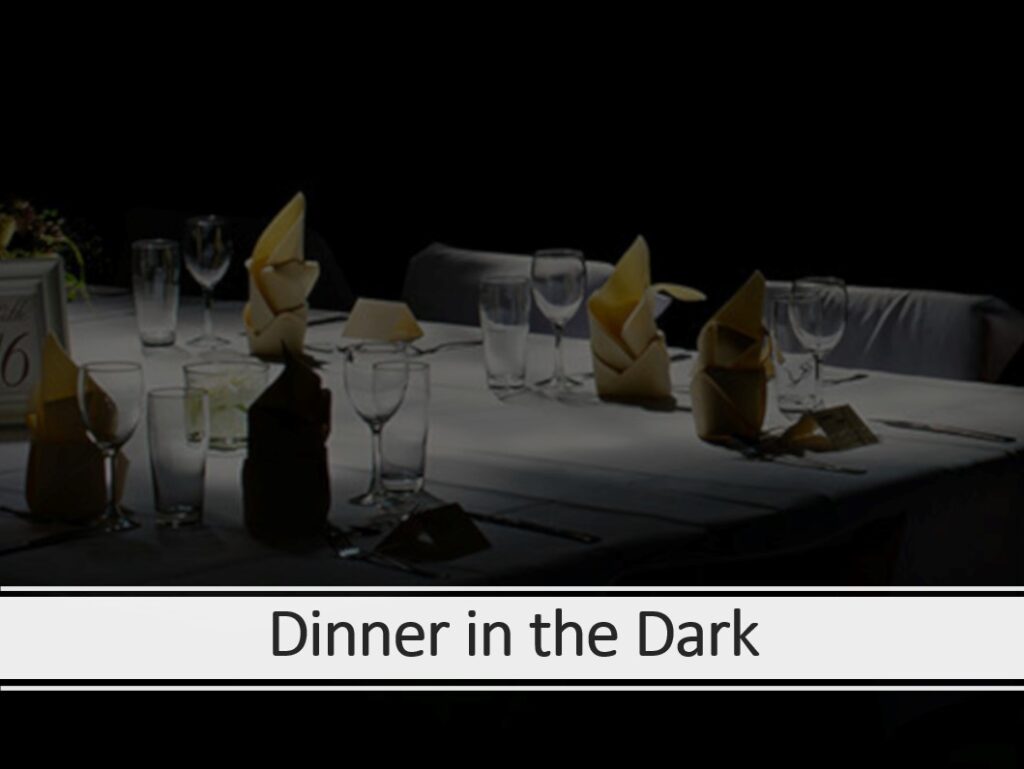 Majers Weinscheuer - Veranstaltung - Dinner in the Dark