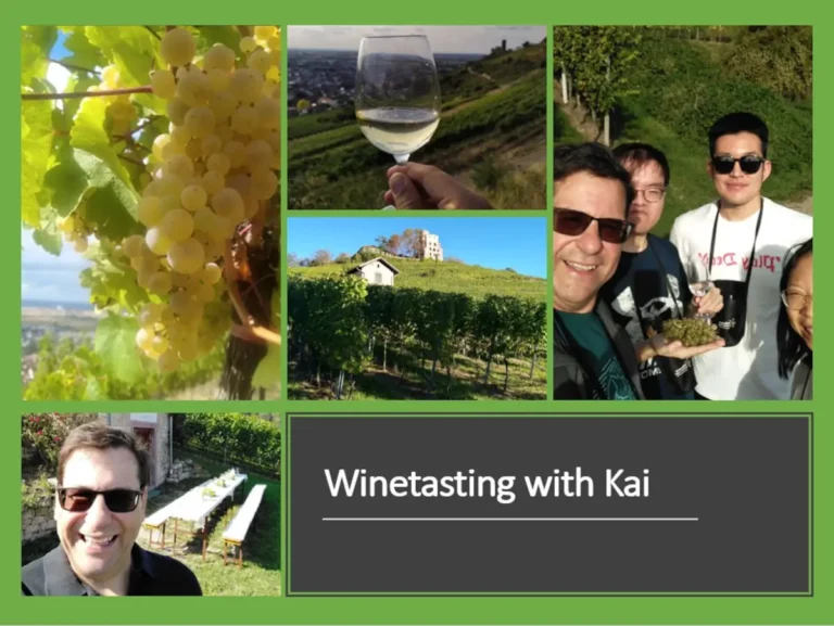 Winetasting with Kai - Schriesheim - Partner von Jahreszeiten regional erleben