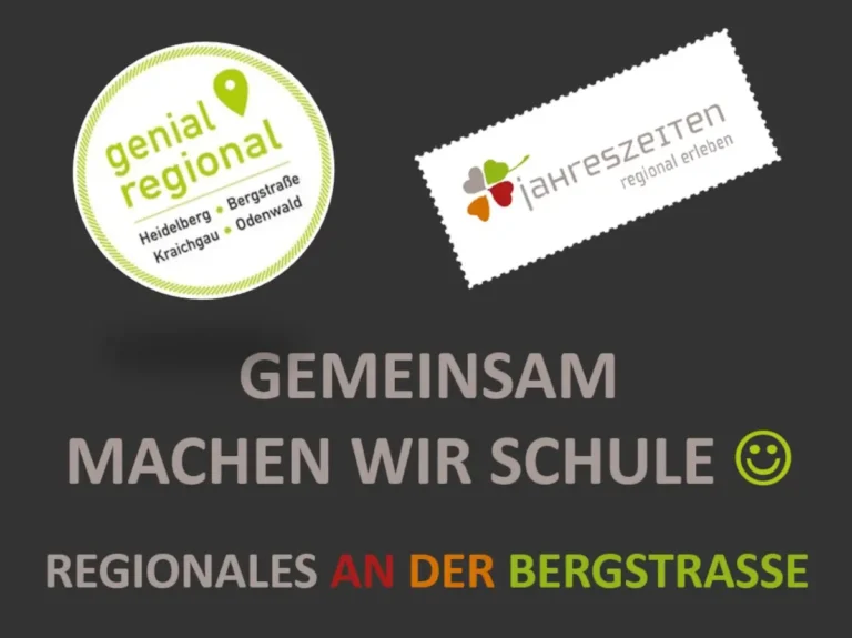 Genial Regional Verein - Jahreszeiten regional erleben - Gemeinsam machen wir Schule